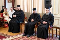 10-Управляющий Усть-Каменогорской и Семипалатинской епархии принял участие во встрече с певчими византийского хора святой Горы Афон