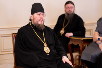 14-Управляющий Усть-Каменогорской и Семипалатинской епархии принял участие во встрече с певчими византийского хора святой Горы Афон