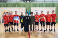 19-В Алма-Ате состоялось открытие Международного волейбольного турнира, посвященного 25-летию обретения мощей священномучеников Серафима и Феогноста Алма-Атинских