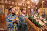12-Праздничное богослужение в Андреевском кафедральном соборе в канун двунадесятого торжества Рождества Пресвятой Богородицы