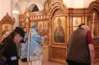 13-Праздничное богослужение в Андреевском кафедральном соборе в канун двунадесятого торжества Рождества Пресвятой Богородицы