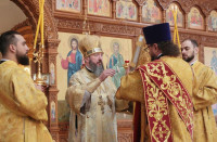 22-В день памяти Новомучеников и исповедников Казахстанских архиепископ Амфилохий совершил Божественную Литургию в Андреевском соборе