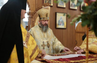 23-В день памяти Новомучеников и исповедников Казахстанских архиепископ Амфилохий совершил Божественную Литургию в Андреевском соборе