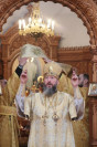 34-В день памяти Новомучеников и исповедников Казахстанских архиепископ Амфилохий совершил Божественную Литургию в Андреевском соборе