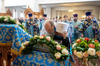 5-В главном храме Усть-Каменогорска состоялась праздничная Литургия по случаю принесения десницы святителя Спиридона Тримифунтского 