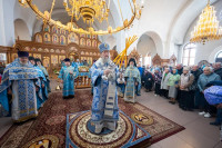 6-В главном храме Усть-Каменогорска состоялась праздничная Литургия по случаю принесения десницы святителя Спиридона Тримифунтского 