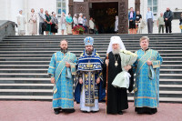 1-Архиепископ Усть-Каменогорский и Семипалатинский Амфилохий принял участие в торжествах в честь Успения Пресвятой Богородицы - престольного праздника главного храма Казахстана