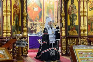 18-День  тезоименитства епископа  Усть-Каменогорского и  Семипалатинского Амфилохия