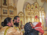 5-Первая Божественная Литургия в 2012 году  в Андреевском соборе г.Усть-Каменогорска