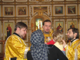 4-Литургия в день памяти святого праведного Иоанна, протоиерея Кронштадского,  в Андреевском соборе г.Усть-Каменогорска
