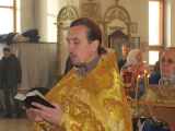 6-Литургия в день памяти святого праведного Иоанна, протоиерея Кронштадского,  в Андреевском соборе г.Усть-Каменогорска