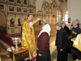 17-Литургия в день памяти святого праведного Иоанна, протоиерея Кронштадского,  в Андреевском соборе г.Усть-Каменогорска