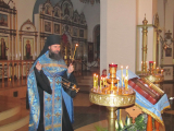 5-Литургия в день праздника Введения во храм Пресвятой Богородицы  в Андреевском соборе г.Усть-Каменогорска