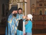 9-Литургия в день праздника Введения во храм Пресвятой Богородицы  в Андреевском соборе г.Усть-Каменогорска