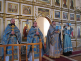 15-Литургия в день праздника Введения во храм Пресвятой Богородицы  в Андреевском соборе г.Усть-Каменогорска