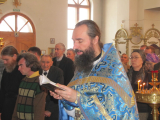 24-Литургия в день праздника Введения во храм Пресвятой Богородицы  в Андреевском соборе г.Усть-Каменогорска