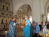 30-Литургия в день праздника Введения во храм Пресвятой Богородицы  в Андреевском соборе г.Усть-Каменогорска