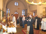 5-Всенощное бдение в канун Рождества Христова в Андреевском соборе г.Усть-Каменогорска