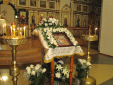 Всенощное бдение в канун Рождества Христова в Андреевском соборе г.Усть-Каменогорска