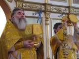 20-Литургия в день памяти святого благоверного князя Александра Невского  в Андреевском соборе г.Усть-Каменогорска