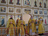 Литургия в день памяти святого благоверного князя Александра Невского  в Андреевском соборе г.Усть-Каменогорска