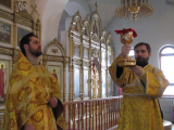 24-Литургия в день памяти святого благоверного князя Александра Невского  в Андреевском соборе г.Усть-Каменогорска