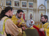 25-Литургия в день памяти святого благоверного князя Александра Невского  в Андреевском соборе г.Усть-Каменогорска