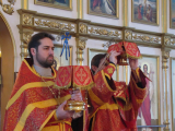 Литургия в день памяти святой великомученицы Екатерины  в Андреевском соборе г.Усть-Каменогорска