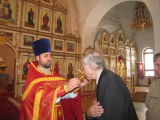 19-Литургия в день памяти святой великомученицы Екатерины  в Андреевском соборе г.Усть-Каменогорска