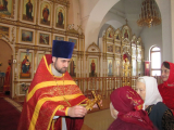 20-Литургия в день памяти святой великомученицы Екатерины  в Андреевском соборе г.Усть-Каменогорска