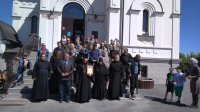 2-Звонари Усть-Каменогорской и Семипалатинской епархии приняли участие в XIII Пасхальном фестивале звонарского искусства Сибири в Барнауле