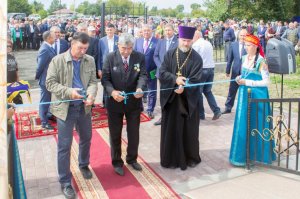В селе Улькен Нарын Катон-Карагайского района освящена часовня во имя равноапостольного князя Владимира