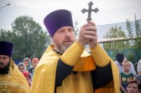 7-В селе Улькен Нарын Катон-Карагайского района освящена часовня во имя равноапостольного князя Владимира