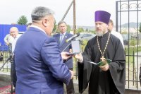 17-В селе Улькен Нарын Катон-Карагайского района освящена часовня во имя равноапостольного князя Владимира
