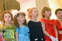 3-В Никольском храме города Риддера состоялся детский праздничный концерт, посвященный Светлому празднику Пасхи Божией спасительной