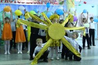 14-Детский пасхальный утренник в Центральной воскресной школе Усть-Каменогорска
