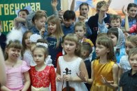 40-Рождественский праздник в Центральной  воскресной школе  г.Усть-Каменогорска (+ВИДЕО)