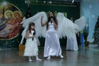 3-В Центральной воскресной школе Усть-Каменогорска состоялся детский рождественский праздник