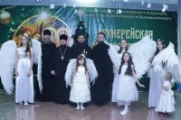 12-В Центральной воскресной школе Усть-Каменогорска состоялся детский рождественский праздник