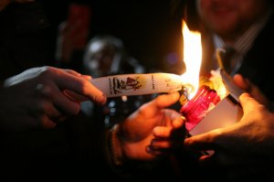 Благодатный огонь будет доставлен в Андреевский кафедральный собор Усть-Каменогорска