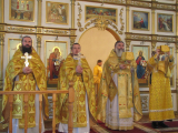 Литургия в Неделю 24-ю по Пятидесятнице,  в день памяти апостола Филиппа,  в Андреевском соборе г.Усть-Каменогорска