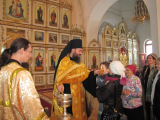 15-Литургия в Неделю 24-ю по Пятидесятнице,  в день памяти апостола Филиппа,  в Андреевском соборе г.Усть-Каменогорска